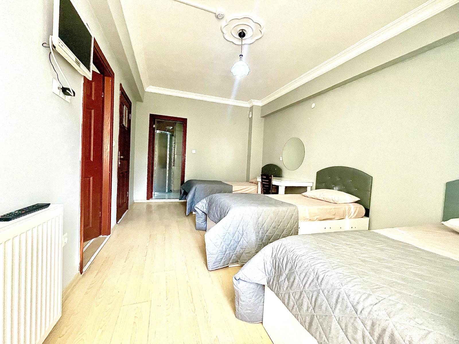 Üç Kişilik Oda — TV ve özel banyo
